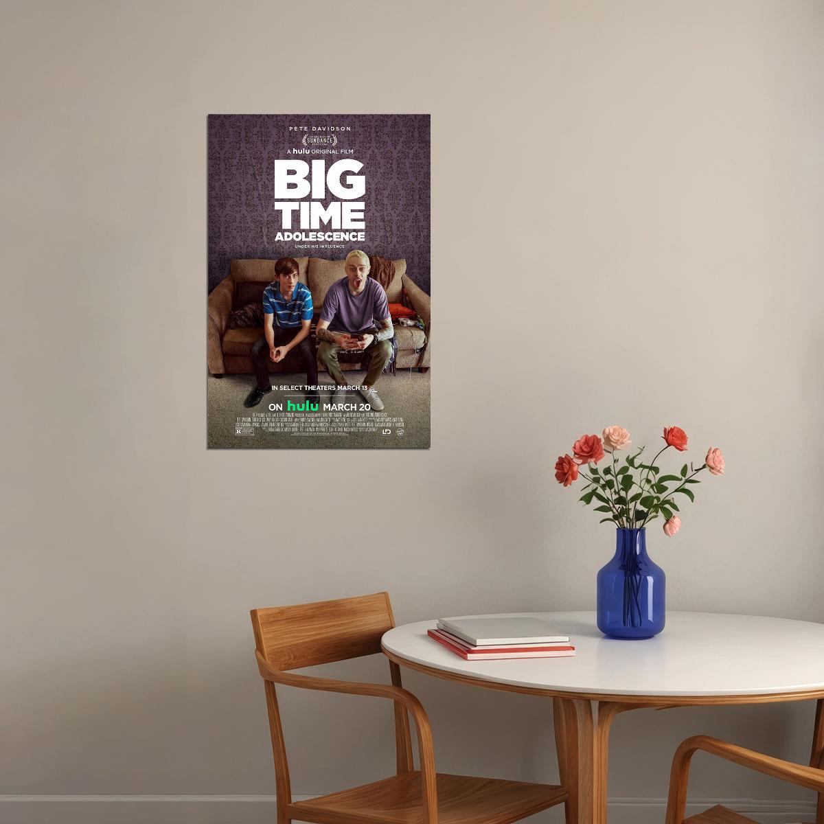 Big Time Adolescence Movie Comedy Drama Poster Wall Art Print Home Wall Decor