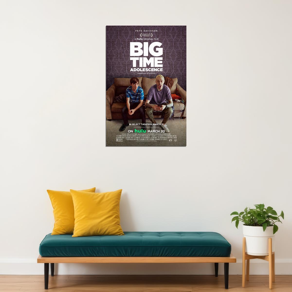 Big Time Adolescence Movie Comedy Drama Poster Wall Art Print Home Wall Decor