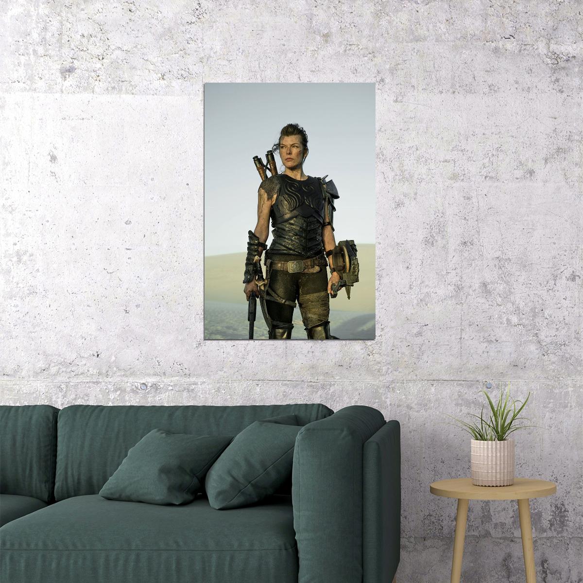 Monster Hunter Movie Milla Jovovich Action Fantasy Poster Wall Art Print Home Wall Decor - xonomax