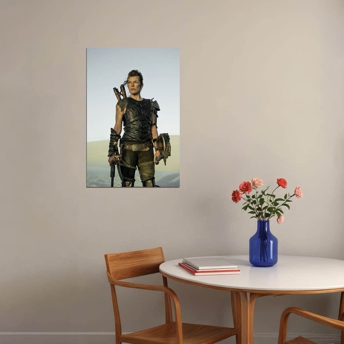 Monster Hunter Movie Milla Jovovich Action Fantasy Poster Wall Art Print Home Wall Decor - xonomax