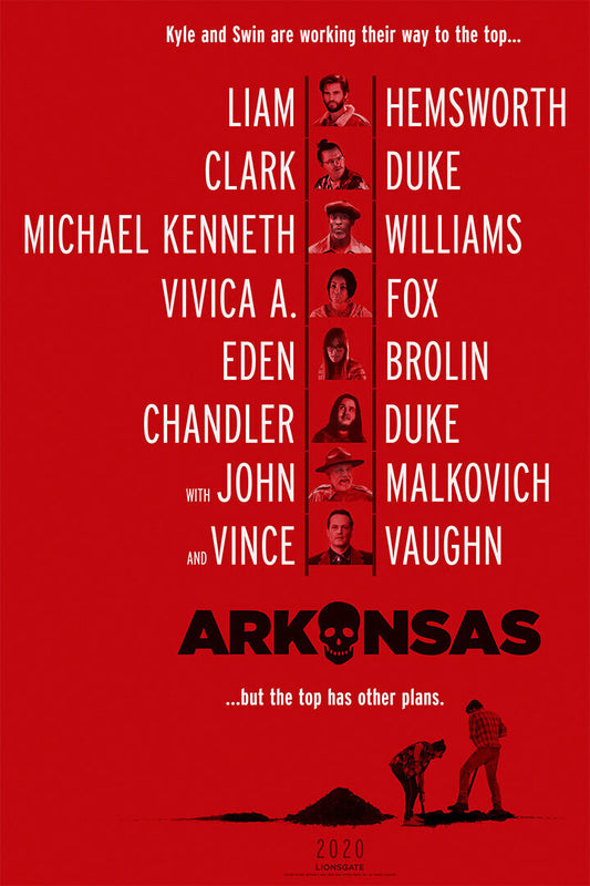 Arkansas Movie 2020 Crime Thrtiller Poster Wall Art Print Home Wall Decor - xonomax