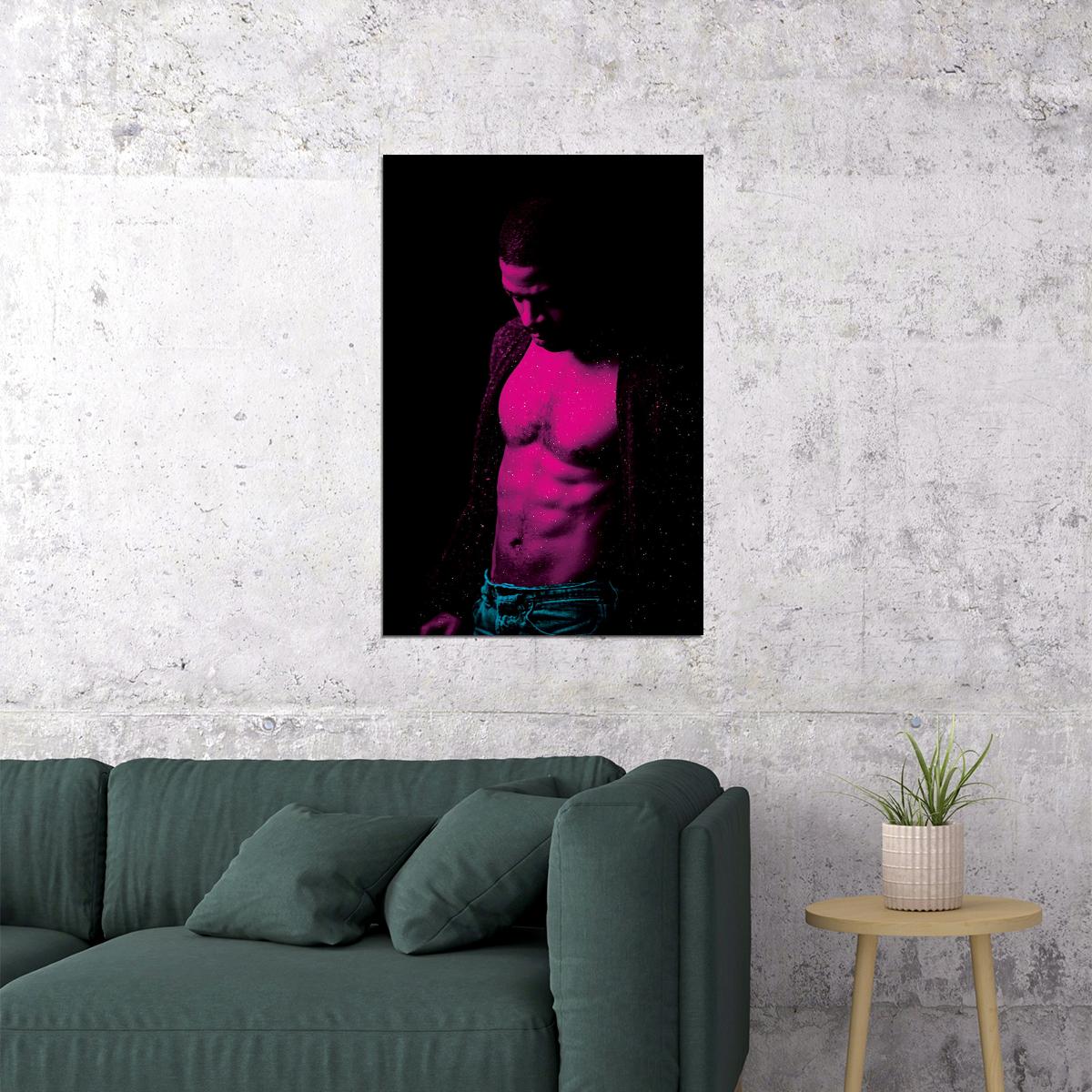 Kid Cudi Passion Pain And Demon Slayin Rap 2020 Mixtape Poster Wall Art Print Home Wall Decor - xonomax