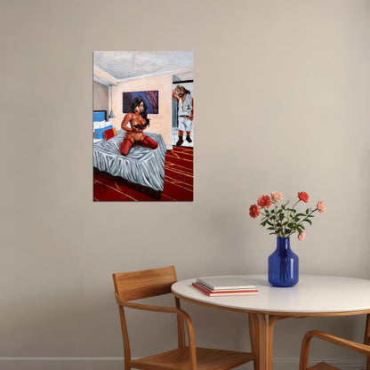 Estee Nack And Grubby Pawz I Wanna Jada Fire Rap Music Poster Wall Art Print Home Wall Decor - xonomax