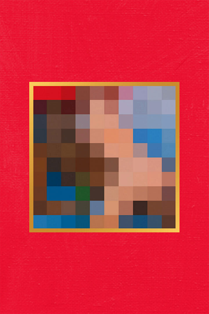 My Beautiful Dark Twisted Kanye West Album Singer Poster Wall Art Print Home Wall Decor - xonomax