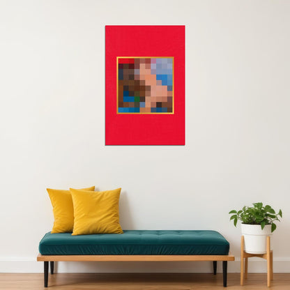 My Beautiful Dark Twisted Kanye West Album Singer Poster Wall Art Print Home Wall Decor - xonomax
