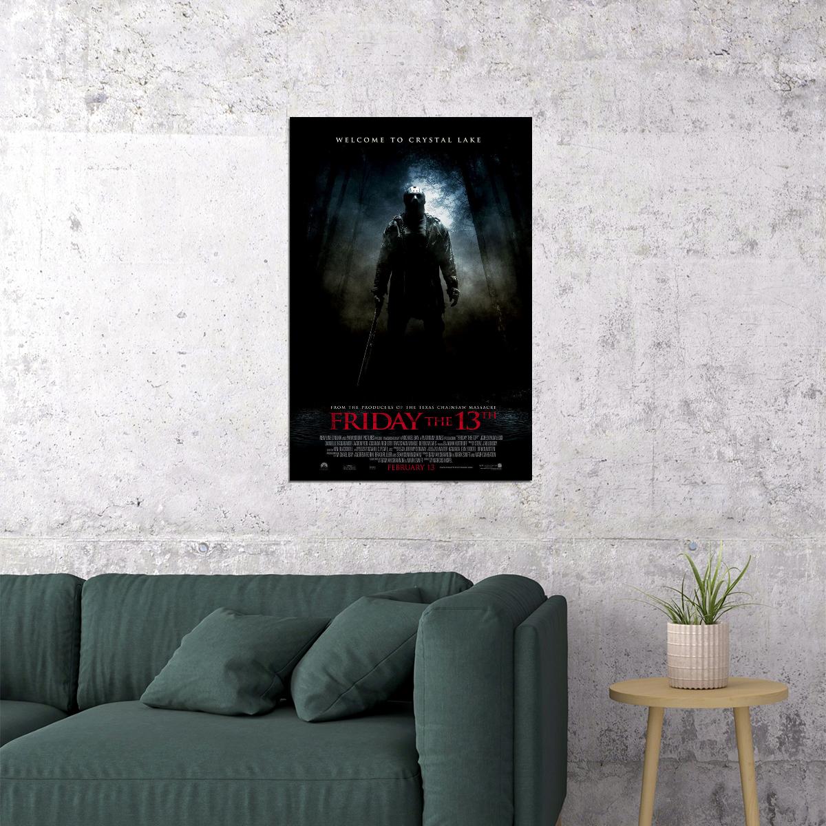 Hot Friday The 13th Movie Picture Poster Wall Art Print Home Wall Decor - xonomax