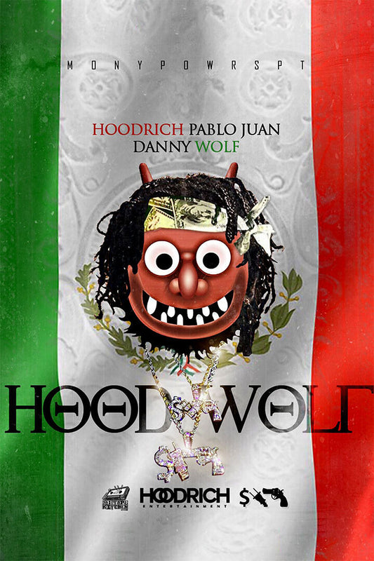Hoodrich Pablo Juan And Danny Wolf Hoodwolf Rap Album Singer Poster Wall Art Print Home Wall Decor - xonomax