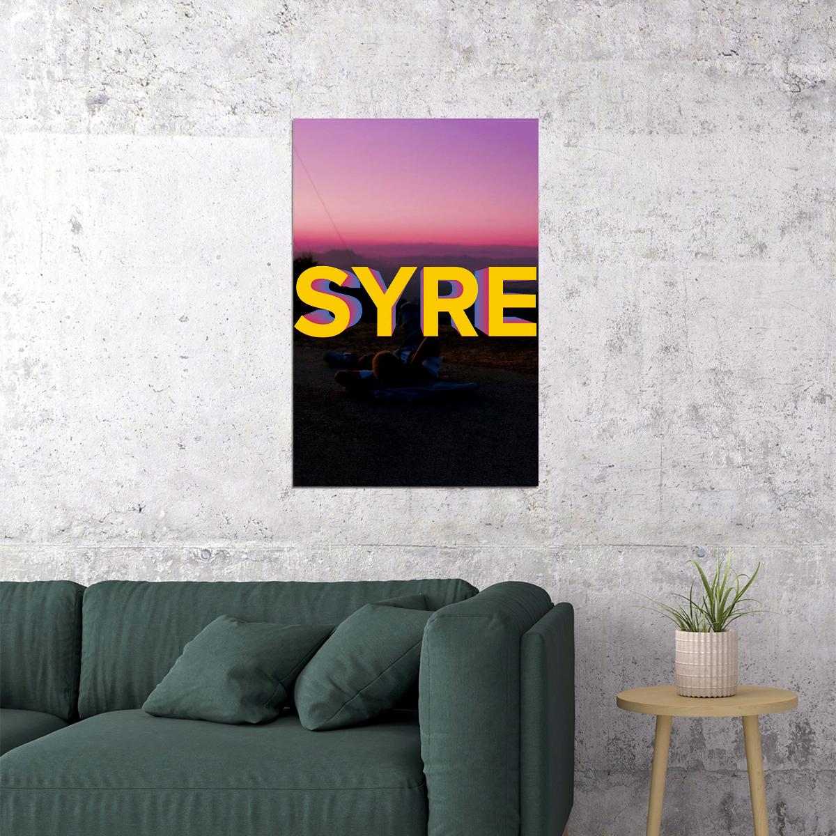 Jaden Smith Syre 2020 Rap Album Singer Poster Wall Art Print Home Wall Decor - xonomax