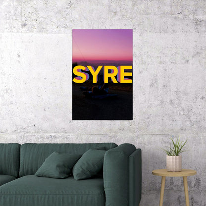 Jaden Smith Syre 2020 Rap Album Singer Poster Wall Art Print Home Wall Decor - xonomax