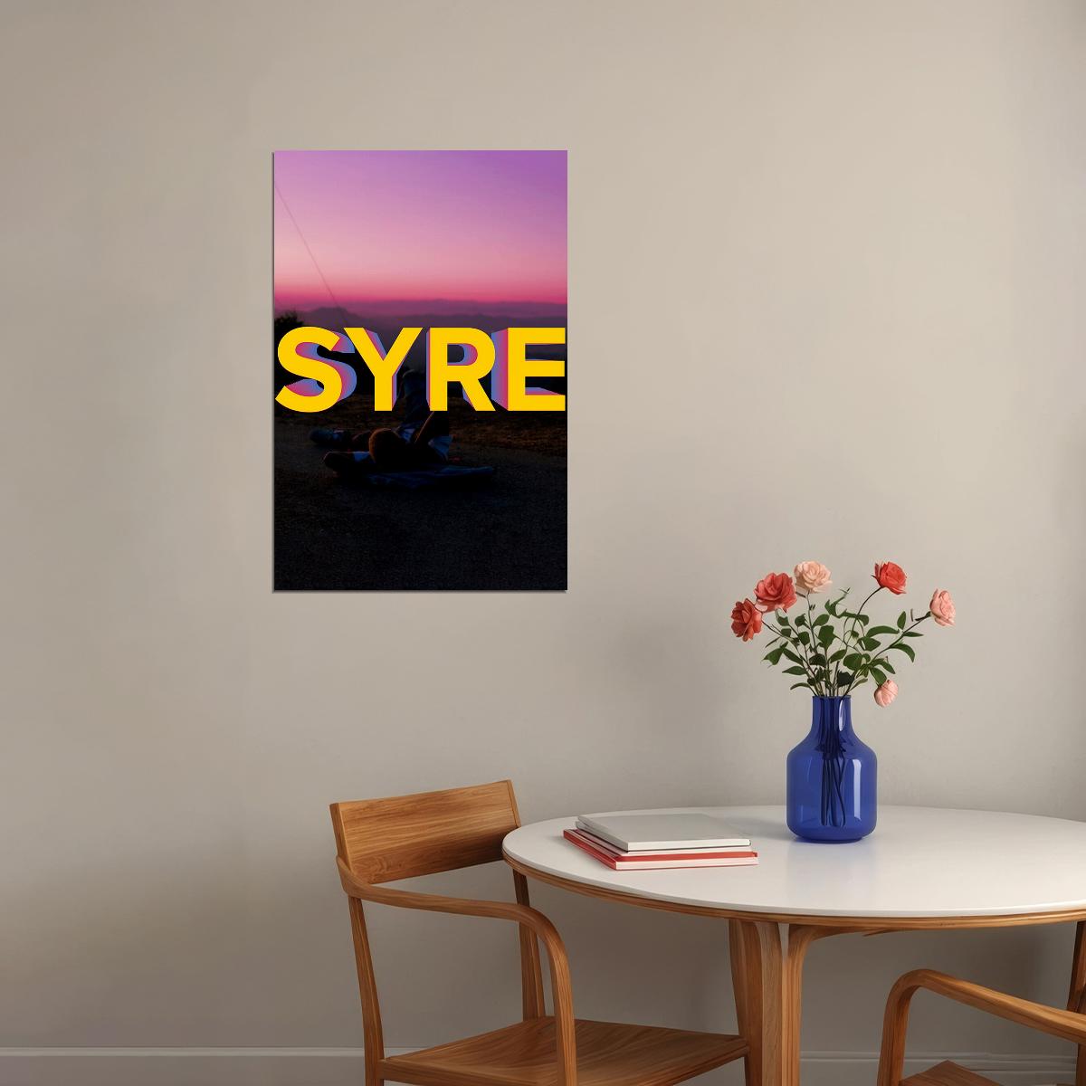 Jaden Smith Syre 2020 Rap Album Singer Poster Wall Art Print Home Wall Decor - xonomax