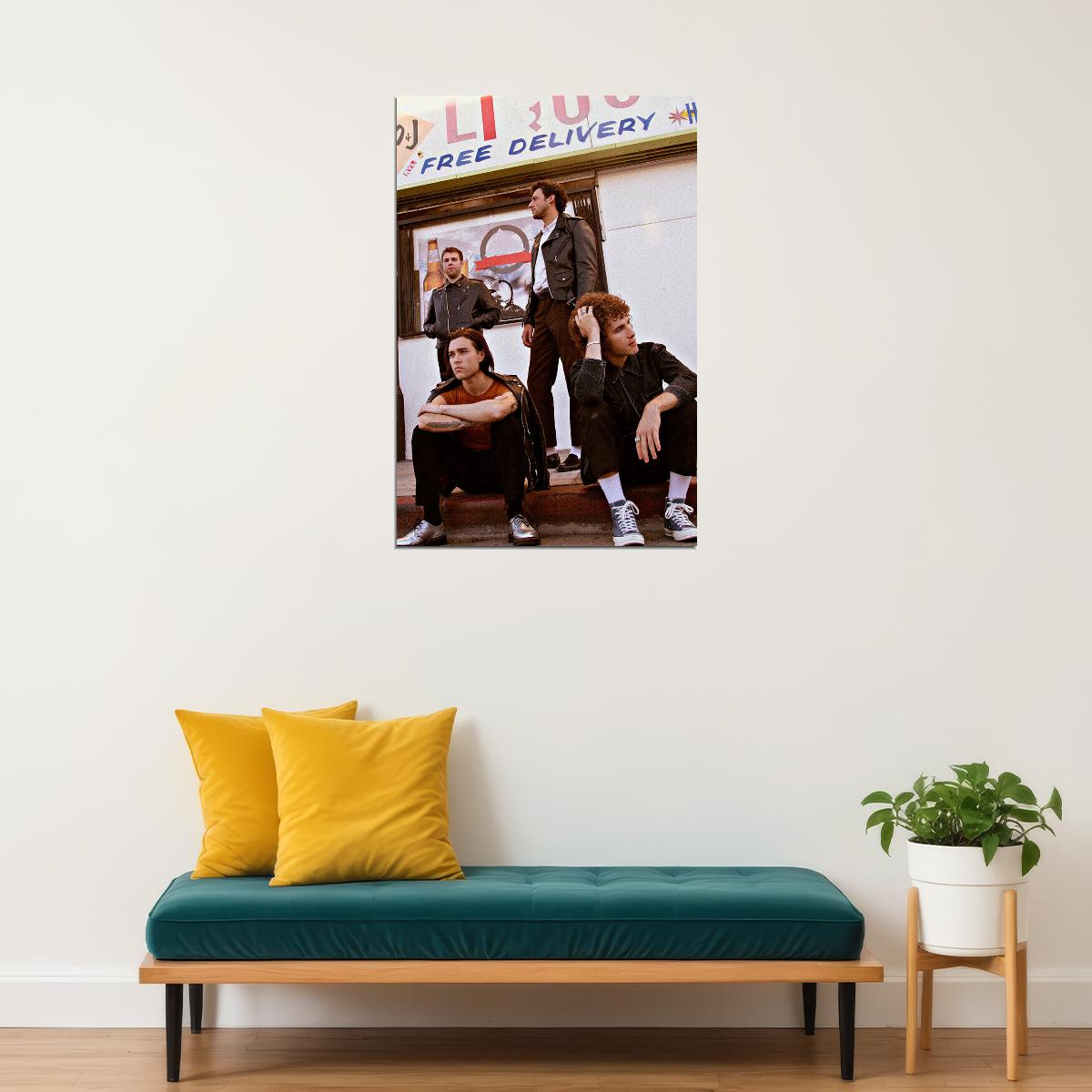 The Neighbourhood Hard To Imagine Ever Changing Rap Album Poster Wall Art Print Home Wall Decor - xonomax