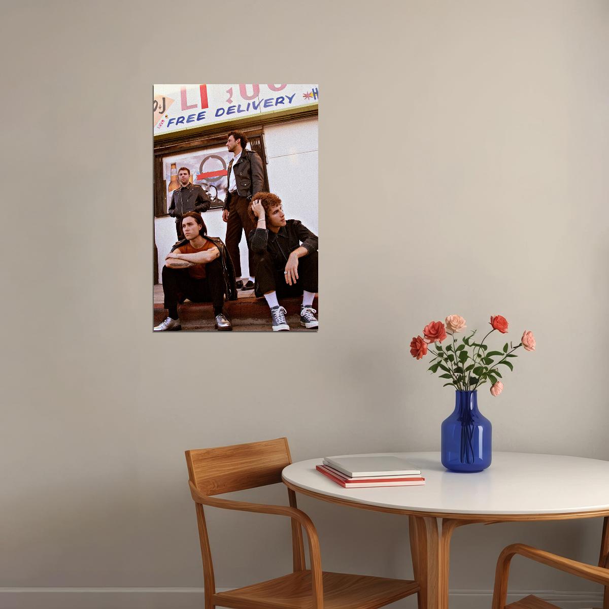 The Neighbourhood Hard To Imagine Ever Changing Rap Album Poster Wall Art Print Home Wall Decor - xonomax