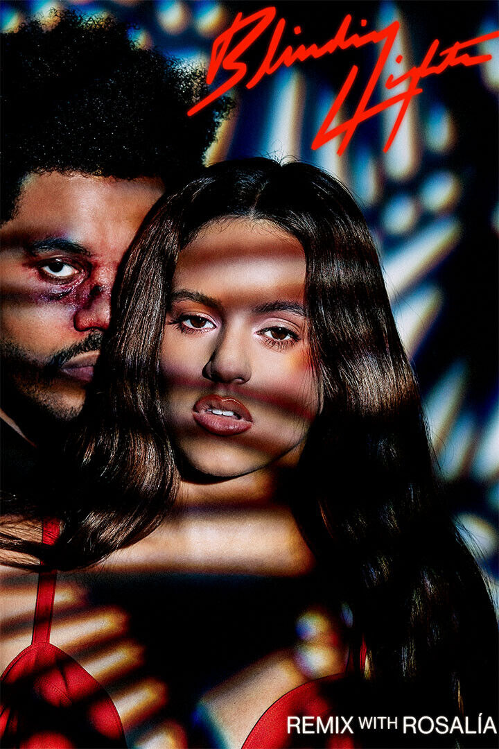 The Weeknd Blinding Lights Single Music Cover 2020 Rap Album Poster Wall Art Print Home Wall Decor - xonomax