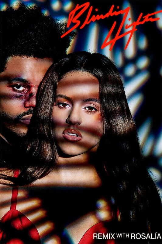 The Weeknd Blinding Lights Single Music Cover 2020 Rap Album Poster Wall Art Print Home Wall Decor - xonomax
