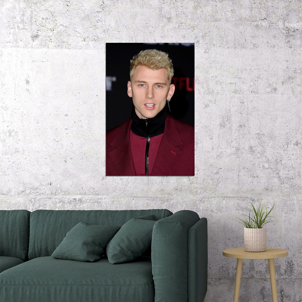 Hot Machine Gun Kelly Mgk Music Poster Wall Art Print Home Wall Decor - xonomax
