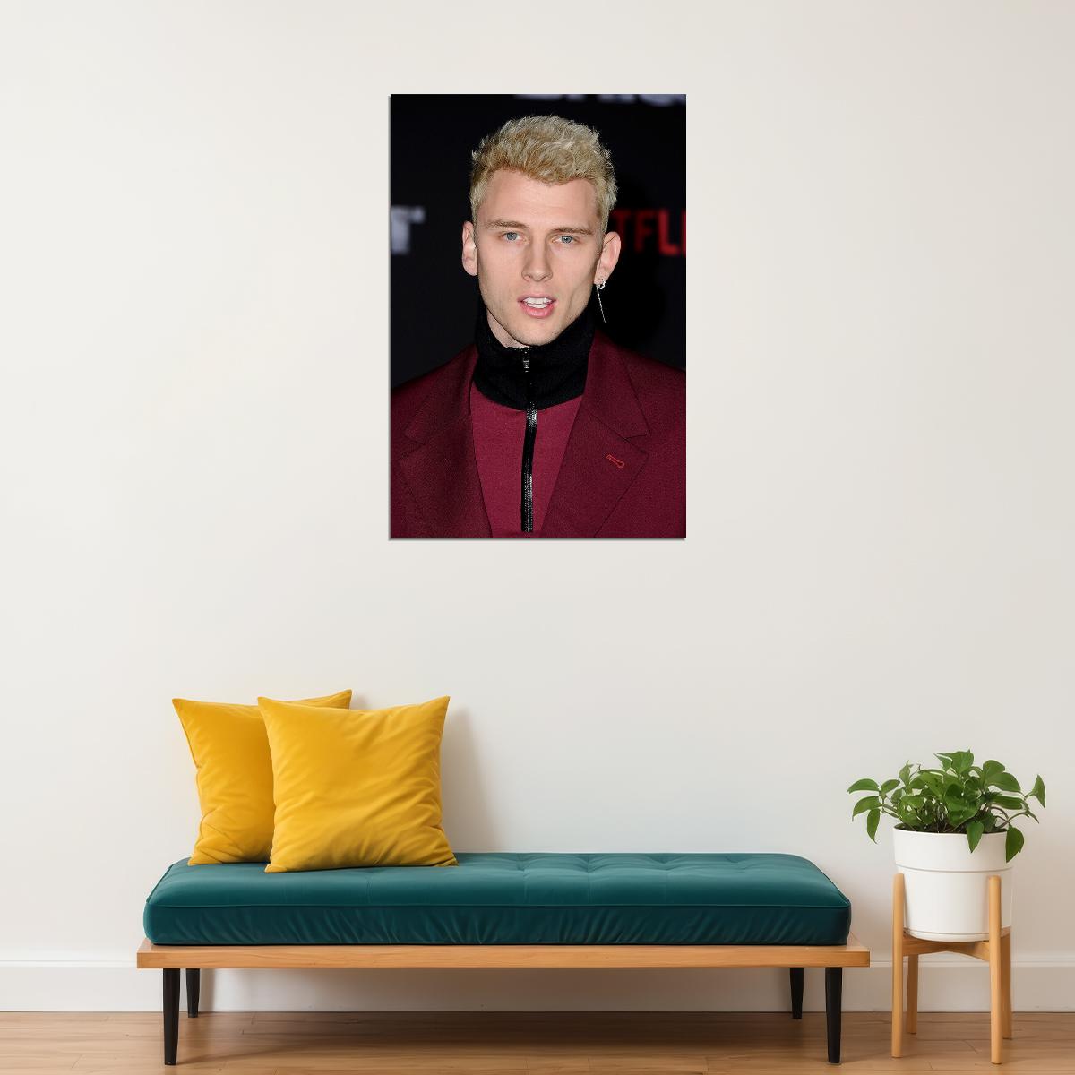 Hot Machine Gun Kelly Mgk Music Poster Wall Art Print Home Wall Decor - xonomax