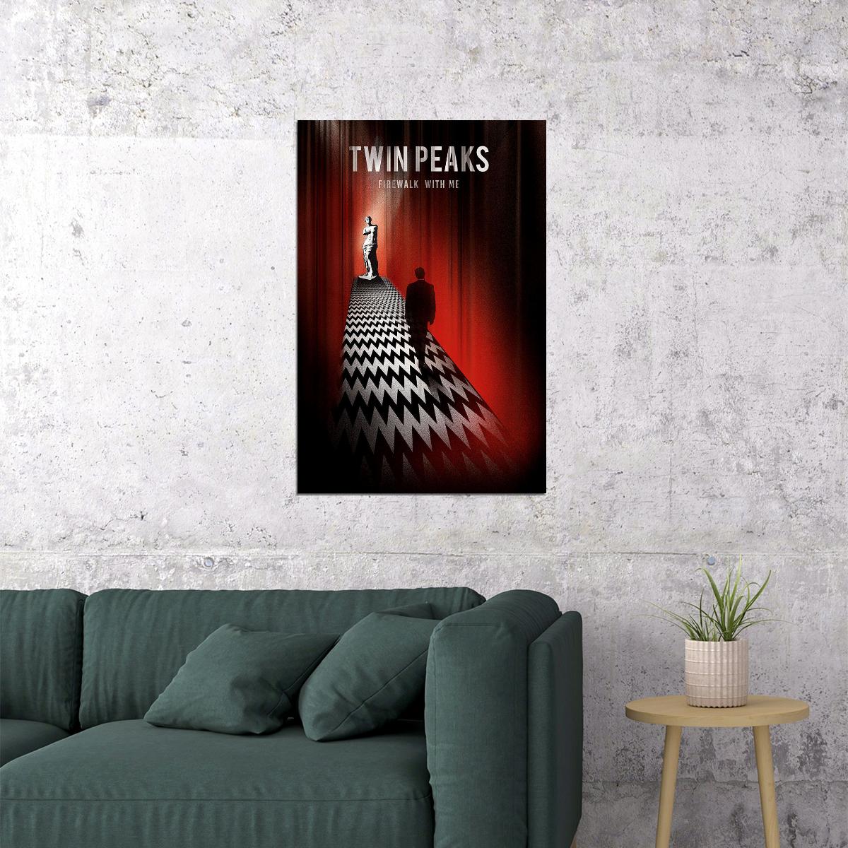 Hot Showtime Twin Peaks Tv Series Season Poster Wall Art Print Home Wall Decor - xonomax