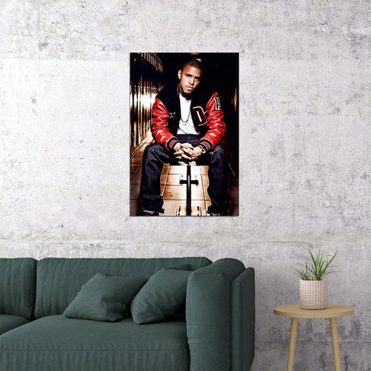 J Cole World The Sideline Story Rap Artist Music 2020 Poster Wall Art Print Home Wall Decor - xonomax
