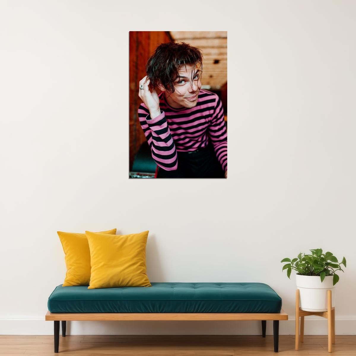 Hot Yungblud Rap Music Singer Musician Poster Wall Art Print Home Wall Decor - xonomax