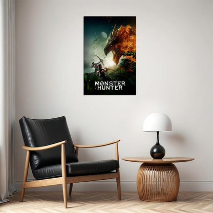 Monster Hunter Movie Milla Jovovich Action Poster Wall Art Print Home Wall Decor - xonomax