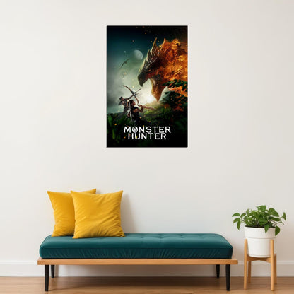 Monster Hunter Movie Milla Jovovich Action Poster Wall Art Print Home Wall Decor - xonomax