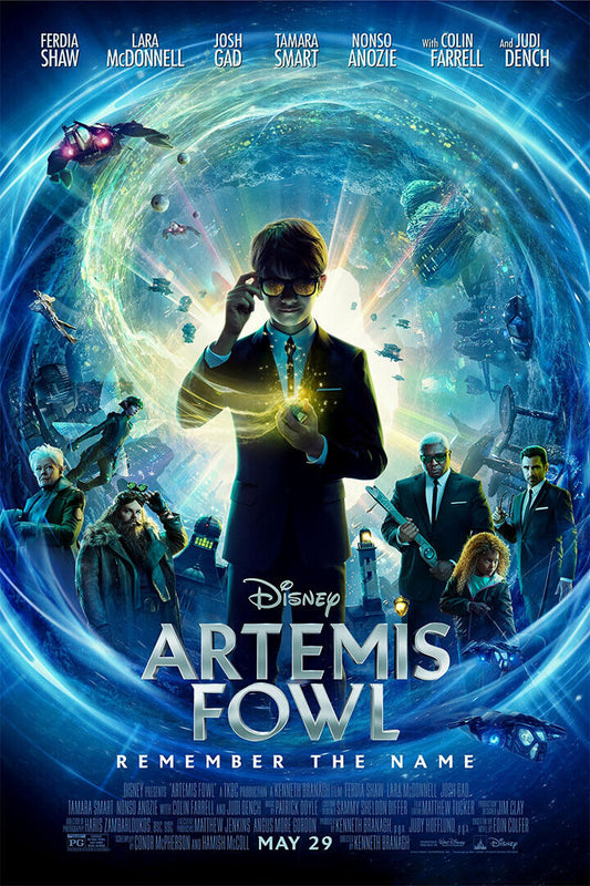 Artemis Fowl Movie Time To Believe Action Family Poster Wall Art Print Home Wall Decor - xonomax
