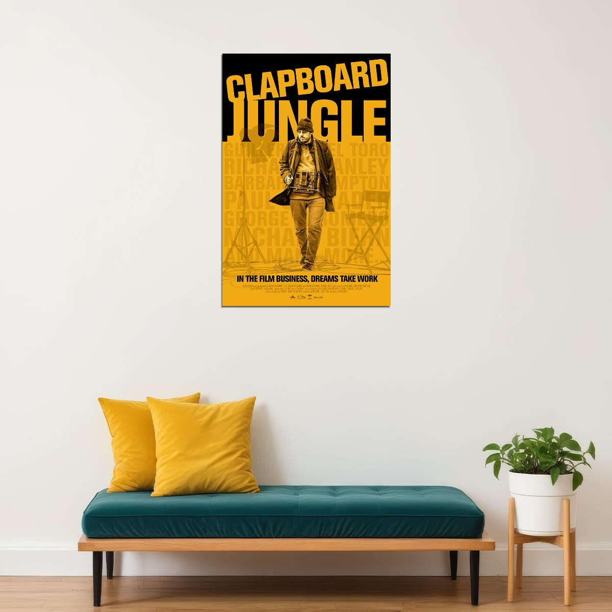 Clapboard Jungle 2020 Movie Documentary Poster Wall Art Print Home Wall Decor - xonomax