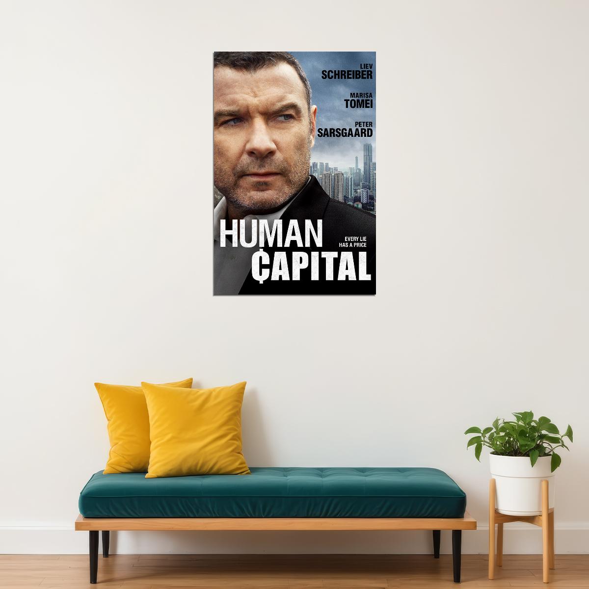 Human Capital Movie 2020 Crime Drama Poster Wall Art Print Home Wall Decor - xonomax