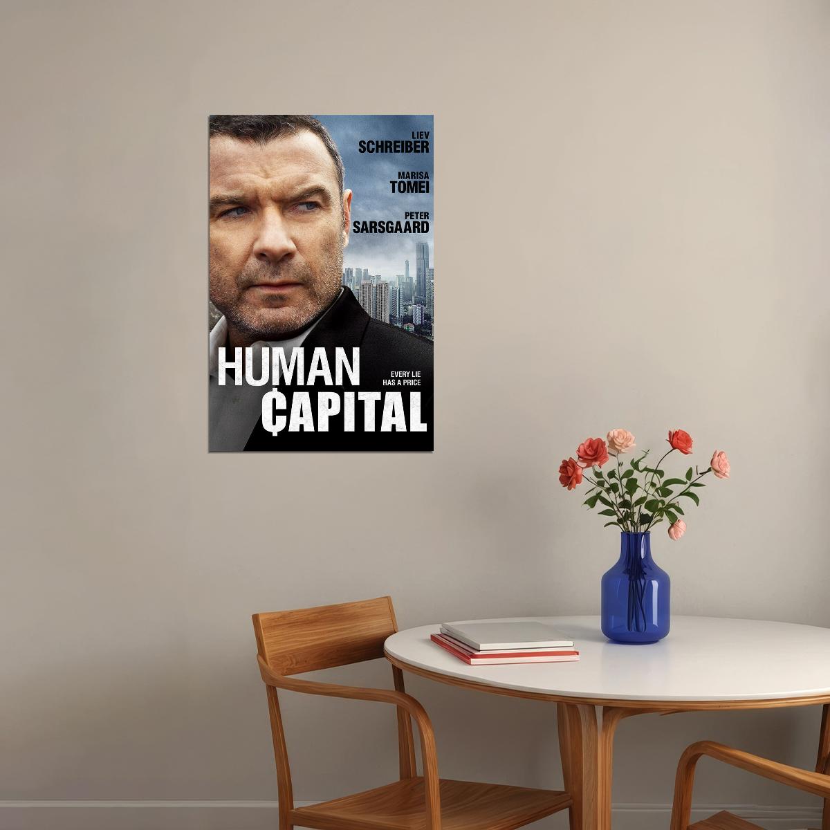 Human Capital Movie 2020 Crime Drama Poster Wall Art Print Home Wall Decor - xonomax