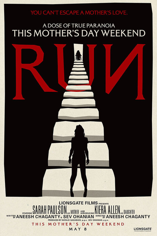 Run Movie 2020 Mother Love Thriller Mystery Poster Wall Art Print Home Wall Decor - xonomax