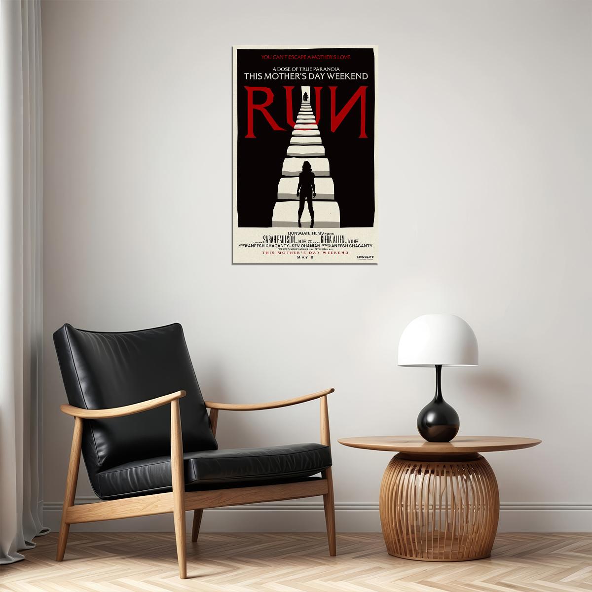 Run Movie 2020 Mother Love Thriller Mystery Poster Wall Art Print Home Wall Decor - xonomax