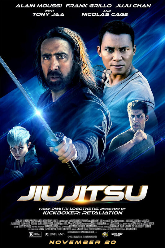 Jiu Jitsu 2021 Movie Action Science Fiction Thriller Poster Wall Art Print Home Wall Decor