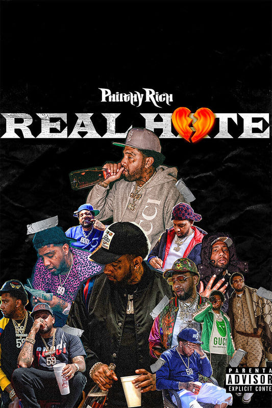 Frank Ocean Philthy Rich Real Hate Music Album Rapper Poster Wall Art Print Home Wall Decor - xonomax