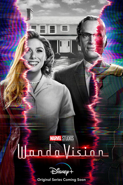 Wanda Vision Tv Series Movie 2021 Comedy Movie Poster Wall Art Print Home Wall Decor - xonomax