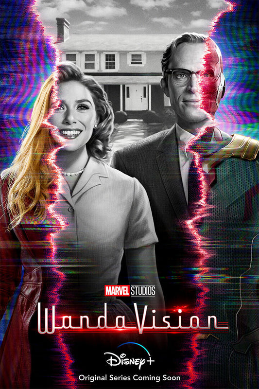 Wanda Vision Tv Series Movie 2021 Comedy Movie Poster Wall Art Print Home Wall Decor - xonomax
