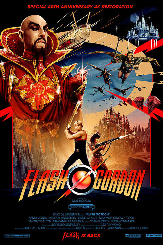 Flash Gordon Movie 2020 Science Fiction Action Poster Wall Art Print Home Wall Decor - xonomax
