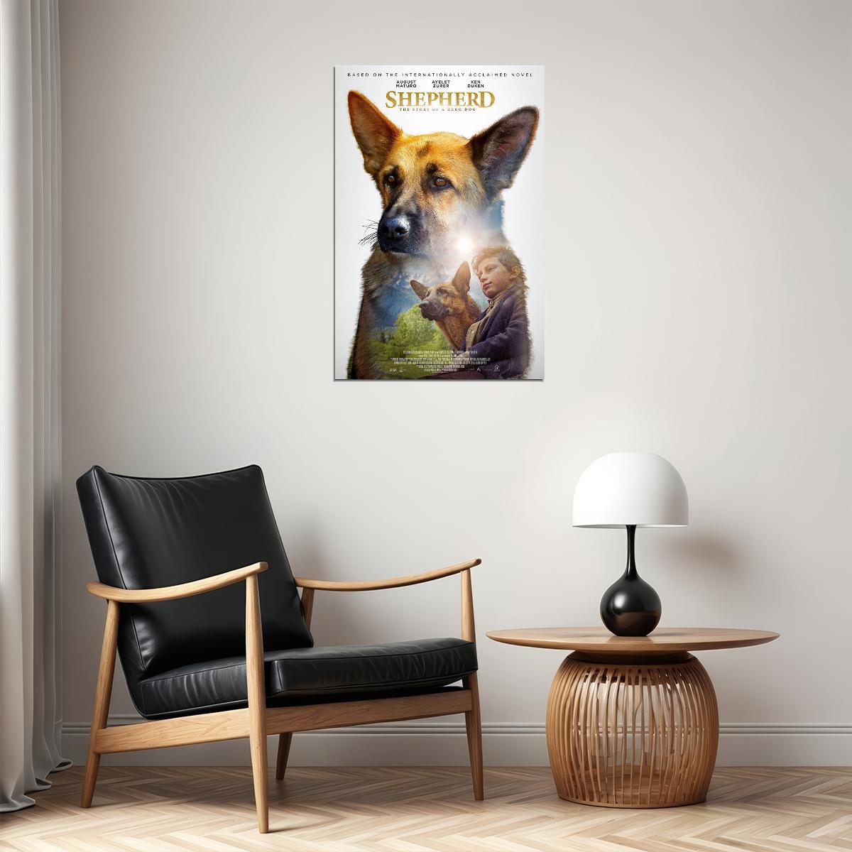 Shepherd The Story Of A Dog Movie Action Family Poster Wall Art Print Home Wall Decor - xonomax