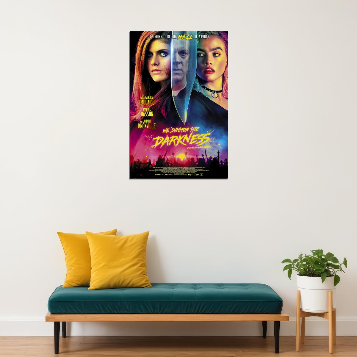 We Summon The Darkness Movie Horror 2020 Thriller Poster Wall Art Print Home Wall Decor - xonomax