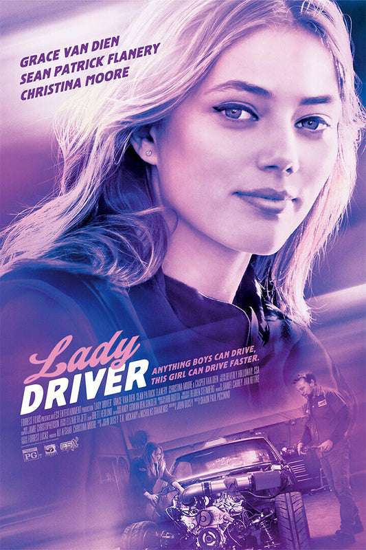 Lady Driver Movie 2020 Spor Cars Poster Wall Art Print Home Wall Decor - xonomax