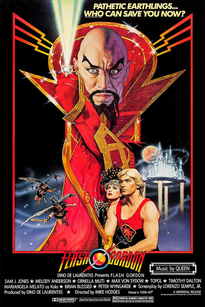 Flash Gordon 2020 Movie Science Fiction Action Poster Wall Art Print Home Wall Decor - xonomax