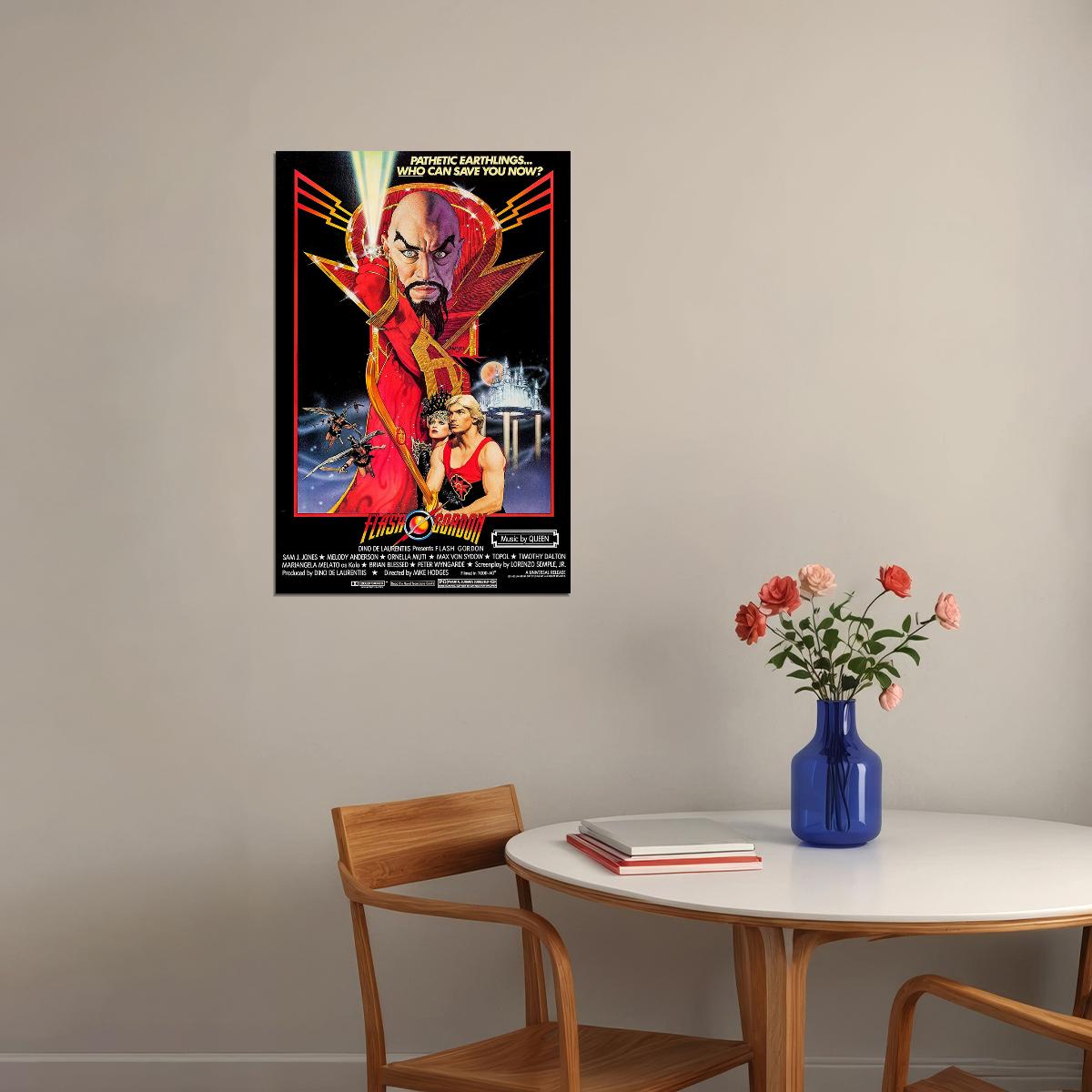 Flash Gordon 2020 Movie Science Fiction Action Poster Wall Art Print Home Wall Decor - xonomax