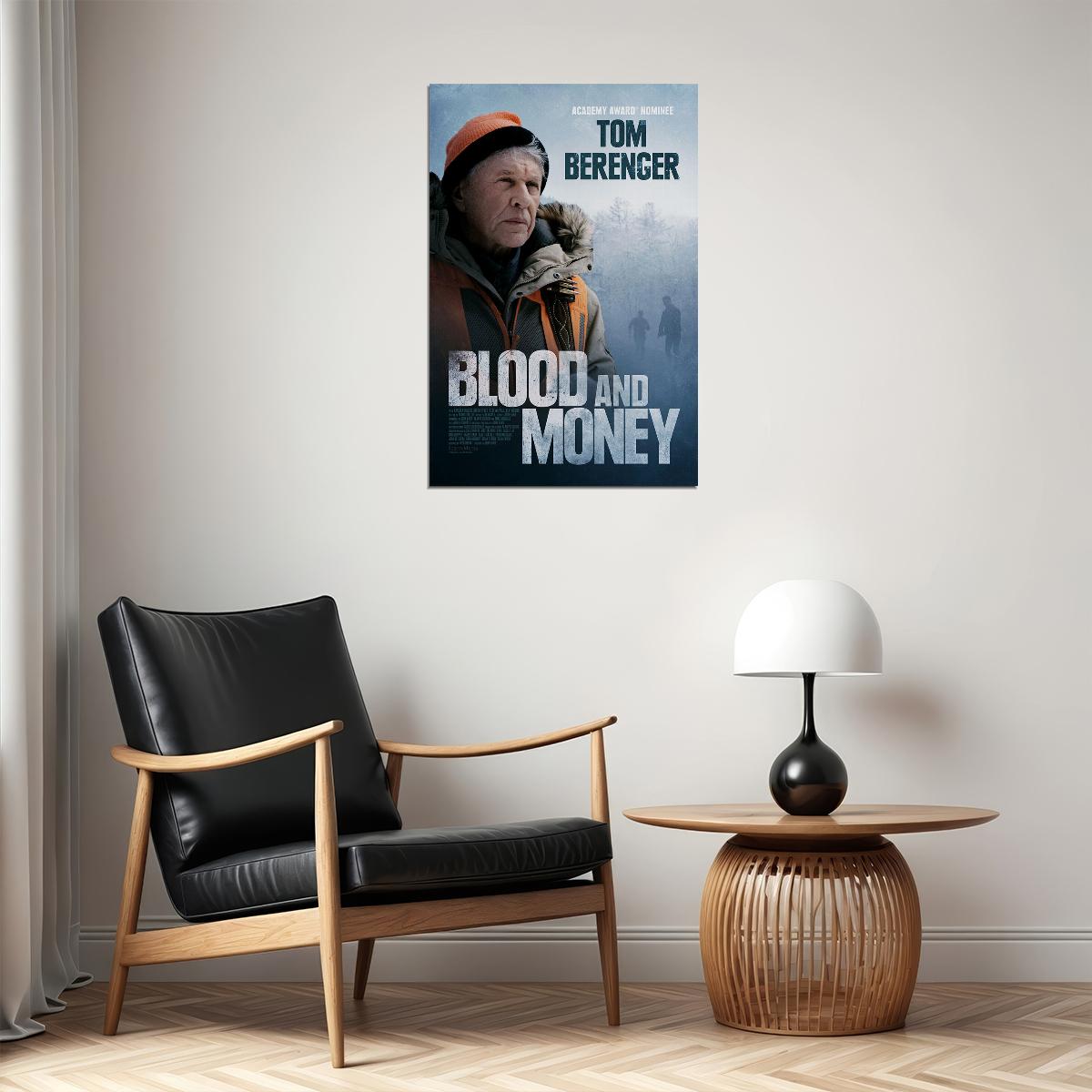 Blood And Money 2020 Movie Tom Berenger Adventure Poster Wall Art Print Home Wall Decor - xonomax