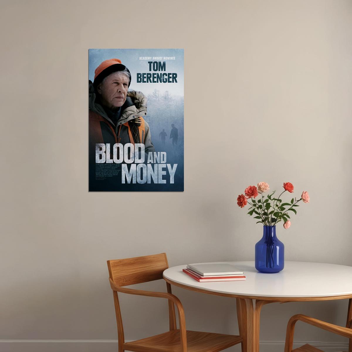 Blood And Money 2020 Movie Tom Berenger Adventure Poster Wall Art Print Home Wall Decor - xonomax