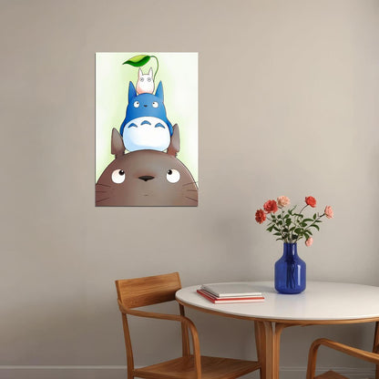 Classic Japan Movie My Neighbour Totoro Animasyon Poster Wall Art Print Home Wall Decor - xonomax