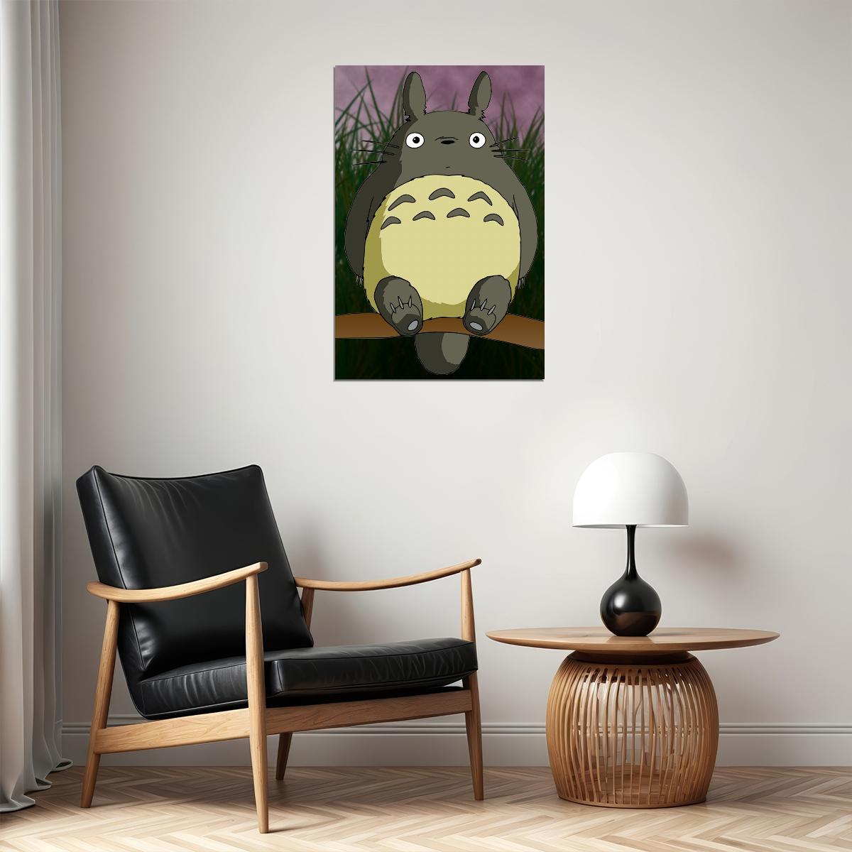 My Neighbour Totoro Classic Japan Movie Comedy Animaiton Poster Wall Art Print Home Wall Decor