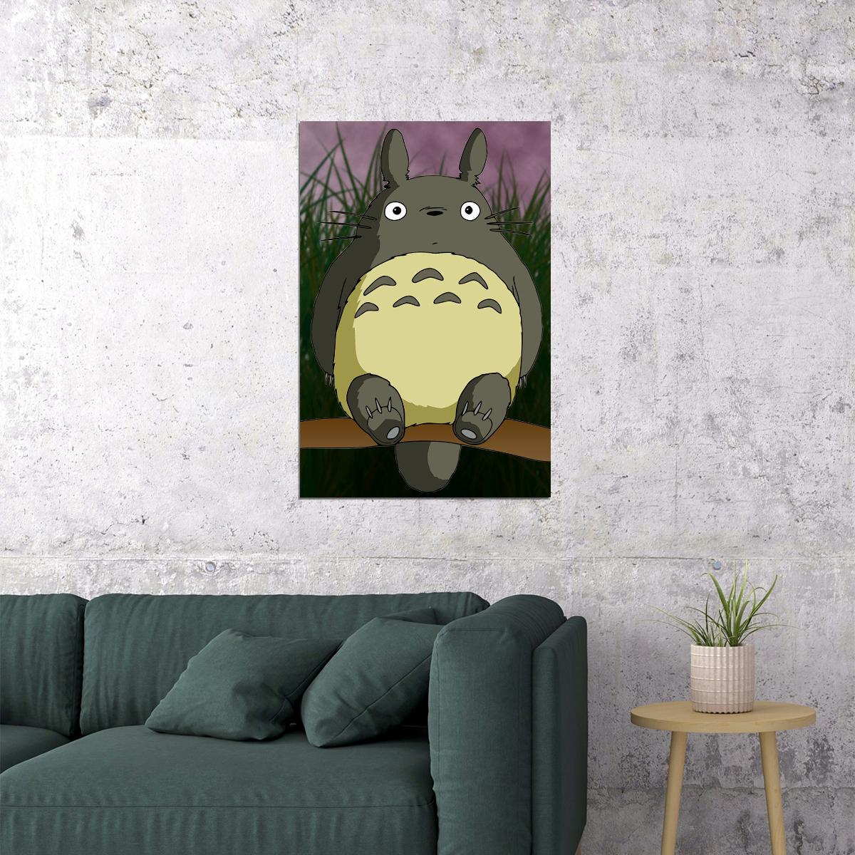 My Neighbour Totoro Classic Japan Movie Comedy Animaiton Poster Wall Art Print Home Wall Decor