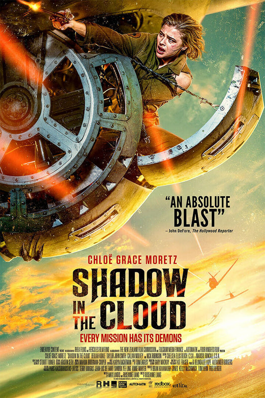 Shadow In The Cloud Movie War Action Adventure Poster Wall Art Print Home Wall Decor - xonomax