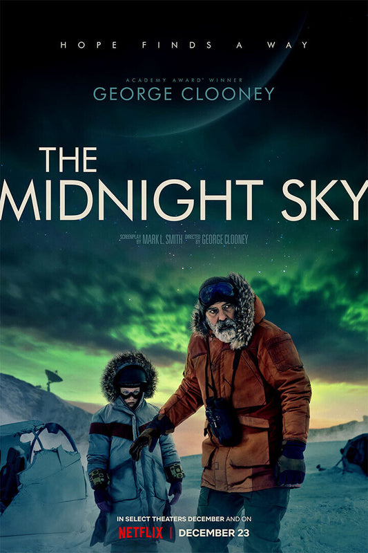 The Midnight Sky Movie 2021 Science Fiction Dram Poster Wall Art Print Home Wall Decor - xonomax