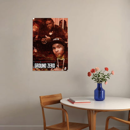 J Stone And Pacman Da Gunman Ground Zero Poster Wall Art Print Home Wall Decor - xonomax