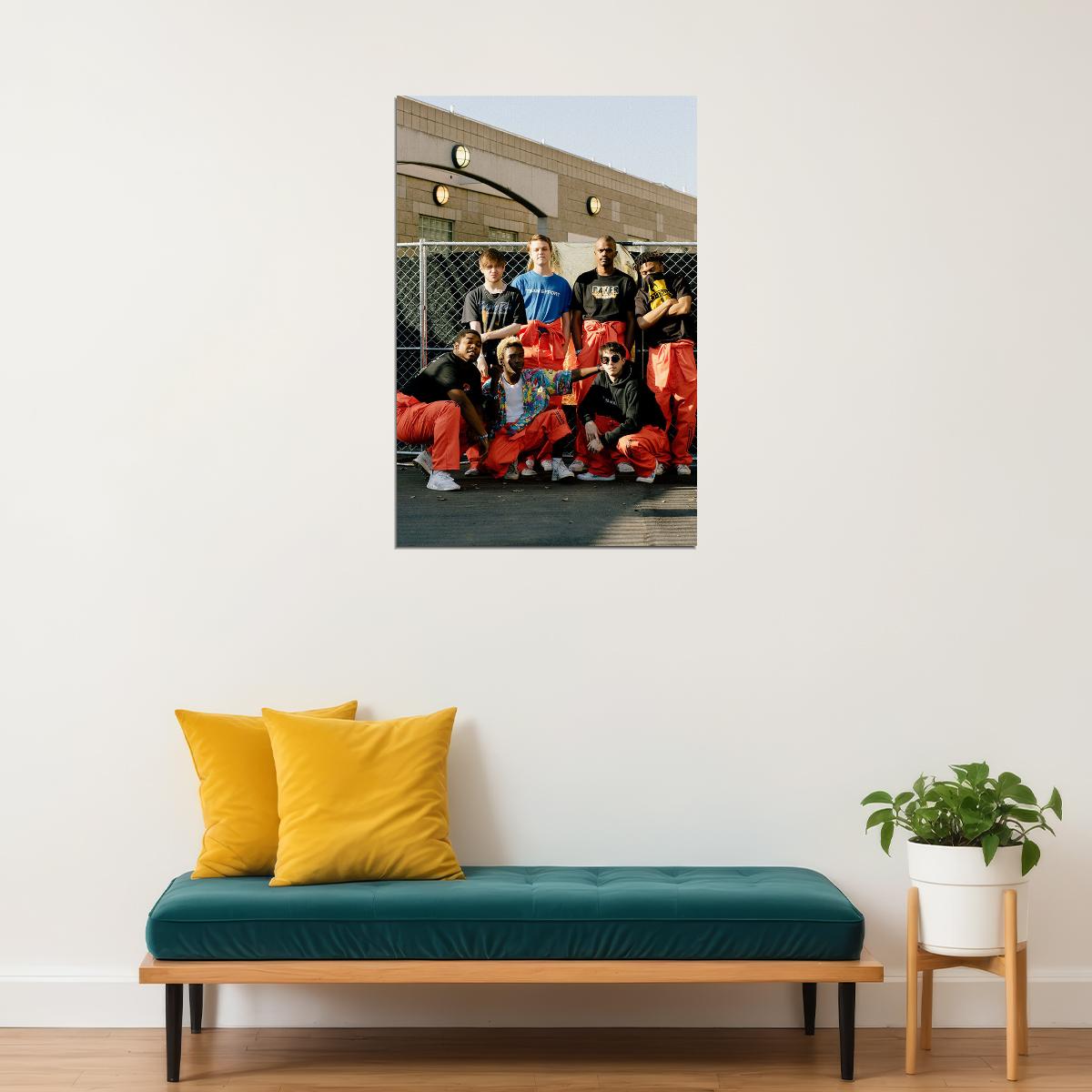 Brockhampton Rapper Great Music Group Singer Poster Wall Art Print Home Wall Decor - xonomax